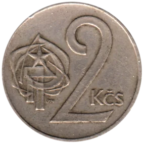 Preview 2 Korun, 1973 reverse