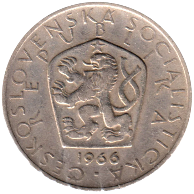 5 Korun, 1966 Obverse