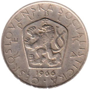 Preview 5 Korun, 1966 obverse