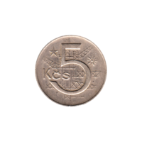 Preview 5 Korun, 1966 reverse