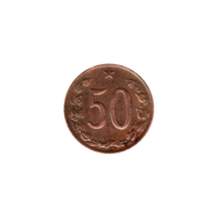 Preview 50 haléřů, 1971 reverse