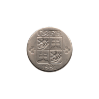 Preview 2 Korun, 1991 obverse