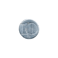 Preview 10 haléřů, 1992 reverse