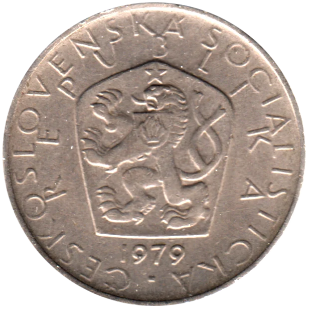 5 Korun, 1979 Obverse