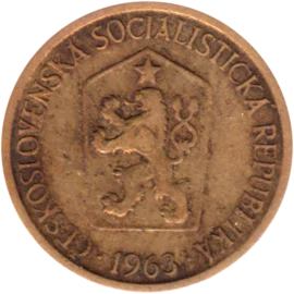 Preview 1 Koruna, 1963 obverse