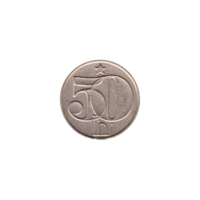 Preview 50 haléřů, 1978 reverse