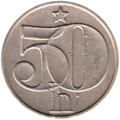 Preview 50 haléřů, 1978 reverse