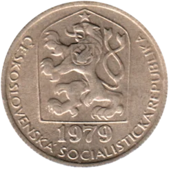 Preview 50 haléřů, 1979 obverse