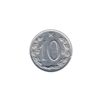 Preview 10 haléřů, 1963 reverse