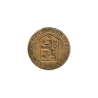 Preview 1 Koruna, 1980 obverse