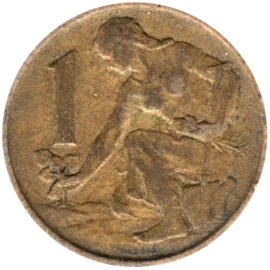 Preview 1 Koruna, 1980 reverse