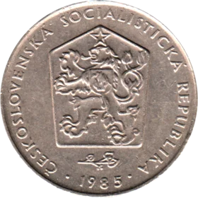 Preview 2 Korun, 1985 obverse