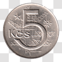 Preview 5 Korun, 1981 reverse