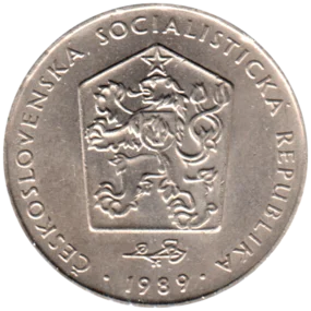 Preview 2 Korun, 1989 obverse