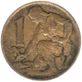 Preview 1 Koruna, 1976 reverse