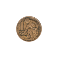 Preview 1 Koruna, 1970 reverse