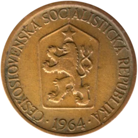 Preview 1 Koruna, 1964 obverse