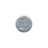 Preview 10 haléřů, 1977 reverse