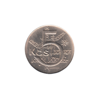Preview 5 Korun, 1991 reverse