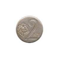 Preview 2 Korun, 1990 reverse