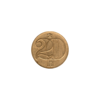 Preview 20 haléřů, 1984 reverse