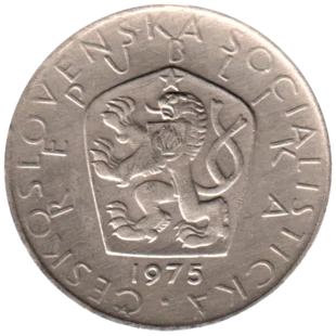 Preview 5 Korun, 1975 obverse