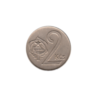 Preview 2 Korun, 1975 reverse