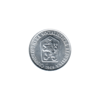 Preview 10 haléřů, 1968 obverse