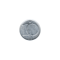 Preview 10 haléřů, 1976 reverse