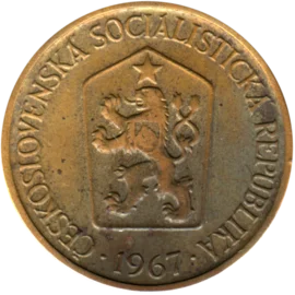 Preview 1 Koruna, 1967 obverse