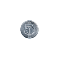 Preview 5 haléřů, 1978 reverse