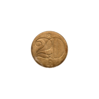 Preview 20 haléřů, 1981 reverse