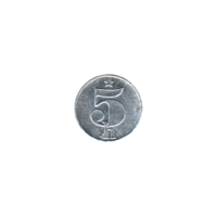 Preview 5 haléřů, 1979 reverse