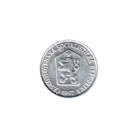 Preview 10 haléřů, 1967 obverse
