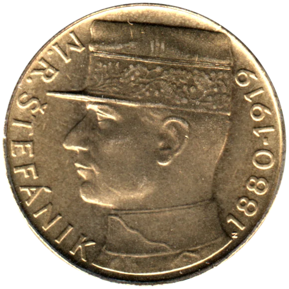 10 Korun, 1993 Obverse