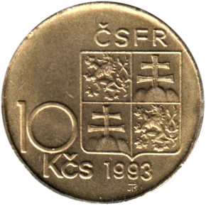 Preview 10 Korun, 1993 reverse