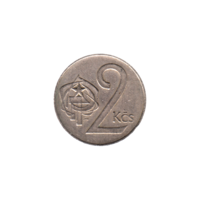 Preview 2 Korun, 1972 reverse