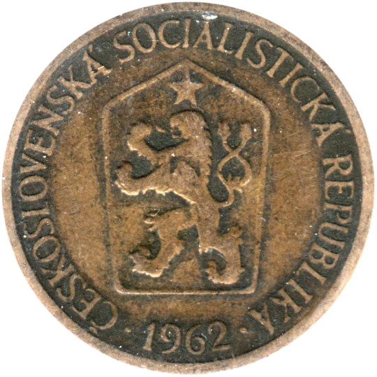 1 Koruna, 1962 Obverse