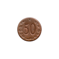 Preview 50 haléřů, 1965 reverse