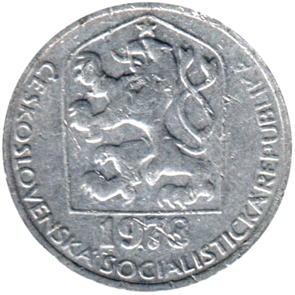 10 haléřů, 1978 Obverse