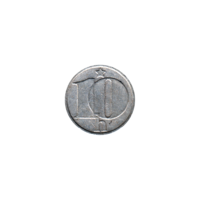 Preview 10 haléřů, 1978 reverse