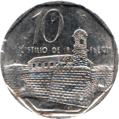 10 centavos, 2009 Reverse