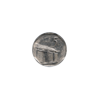 Preview 5 centavos, 2000 reverse