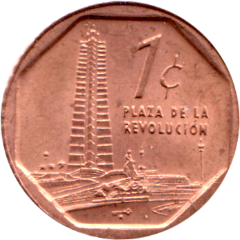 1 centavo, 2013 Reverse