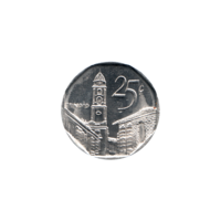 Preview 25 centavos, 2008 reverse