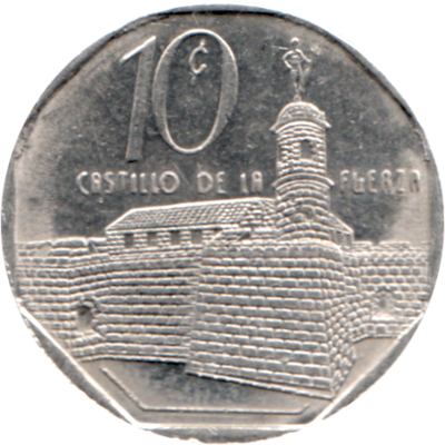 10 centavos, 1999 Reverse