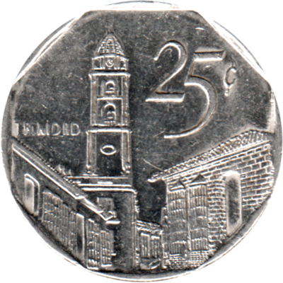 25 centavos, 2002 Reverse