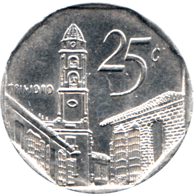 25 centavos, 2006 Reverse