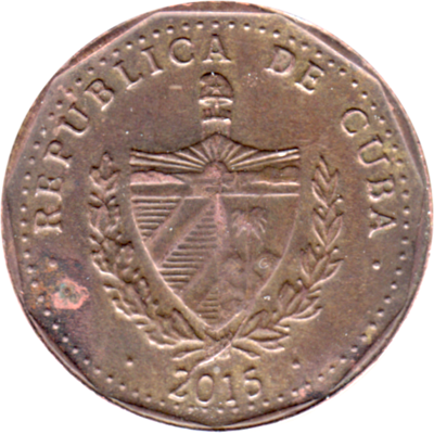 1 Peso, 2015 Obverse