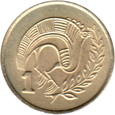 1 cent, 1983 Reverse
